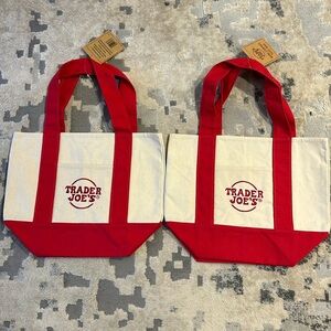 Trader Joe’s mini tote red (2) OBO
